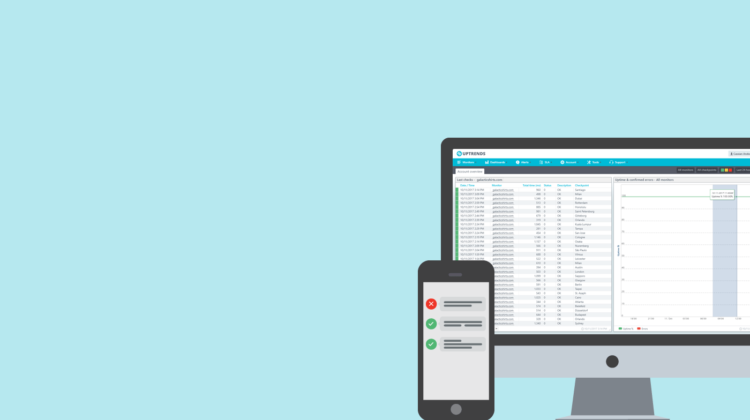 Reliable free website monitoring from Uptrends