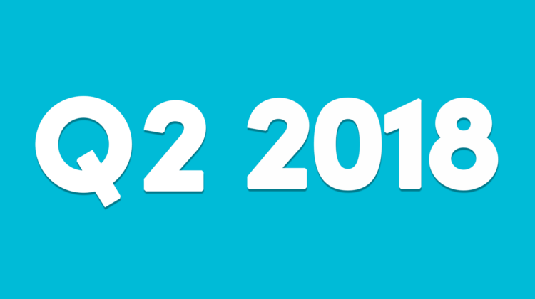 Second Quarter 2018: Results are in